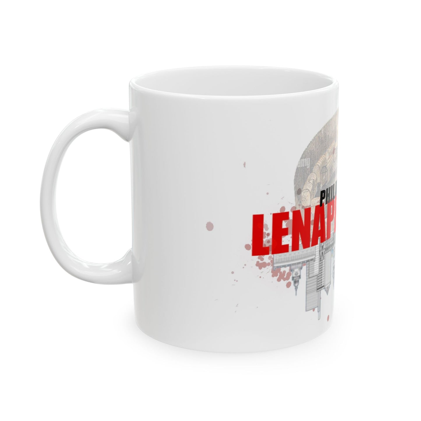 Lenapehoking Philadelphia Ceramic Mug, (11oz, 15oz)