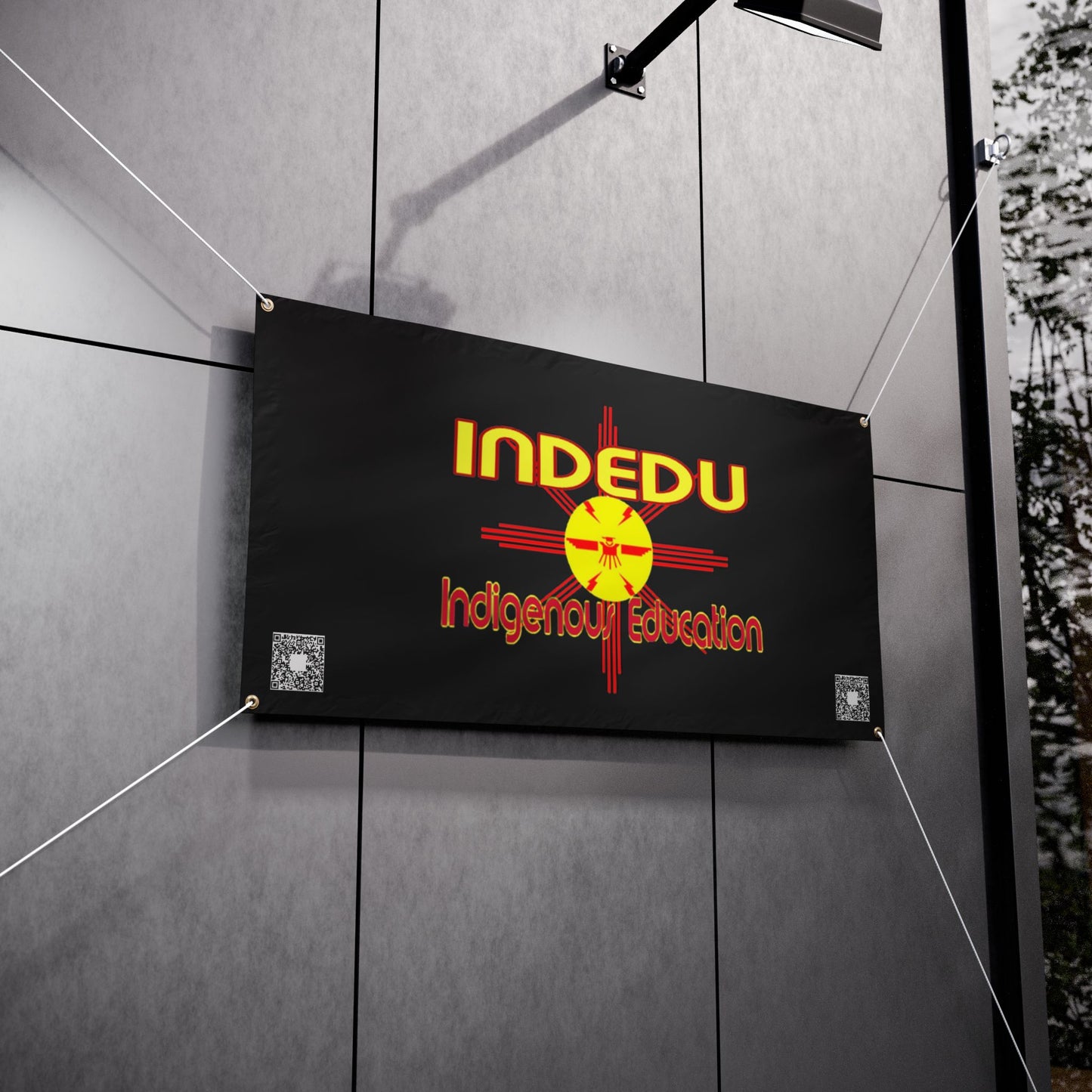 INDEDU Logo Vinyl Banners
