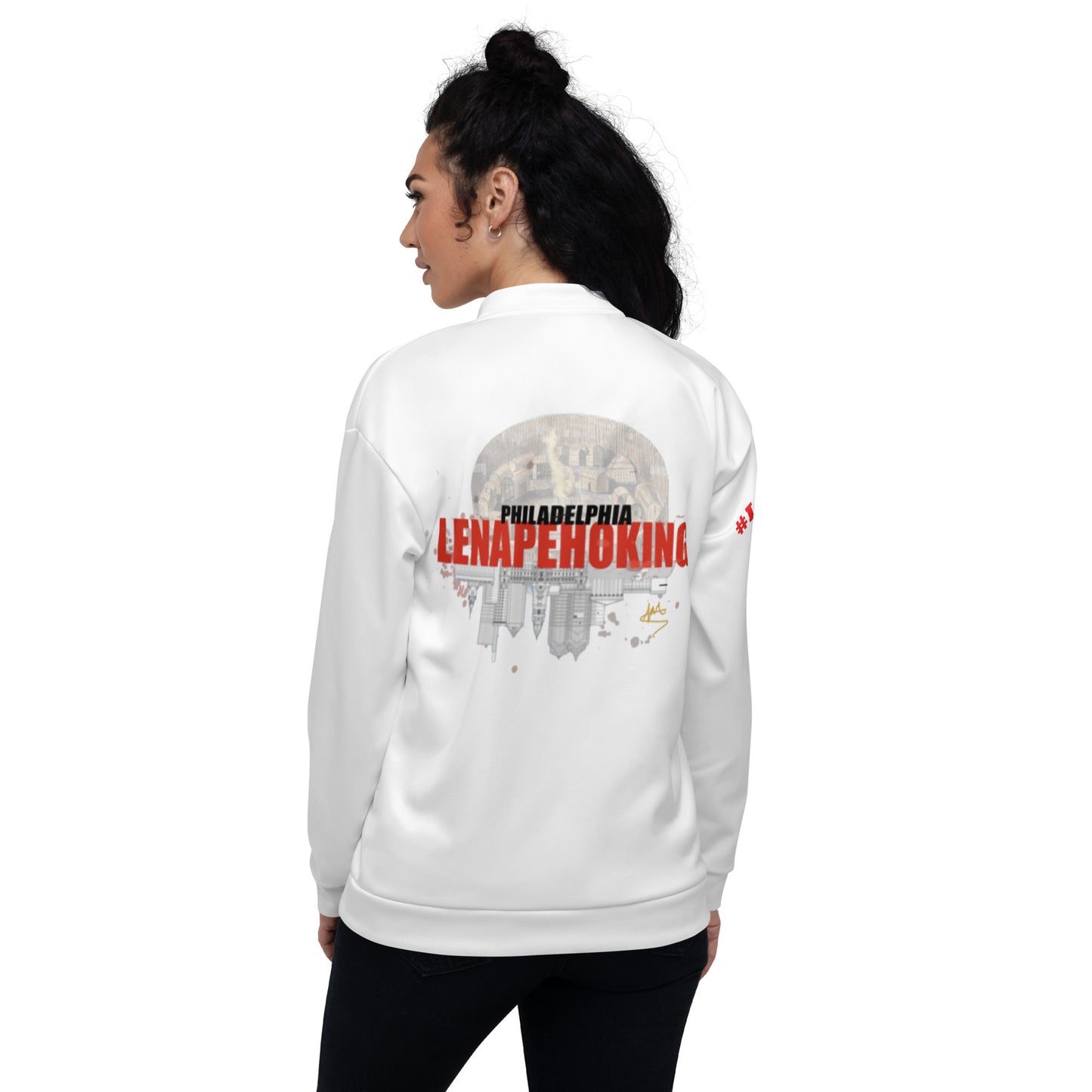 Lenapehoking Philadelphia Unisex Bomber Jacket
