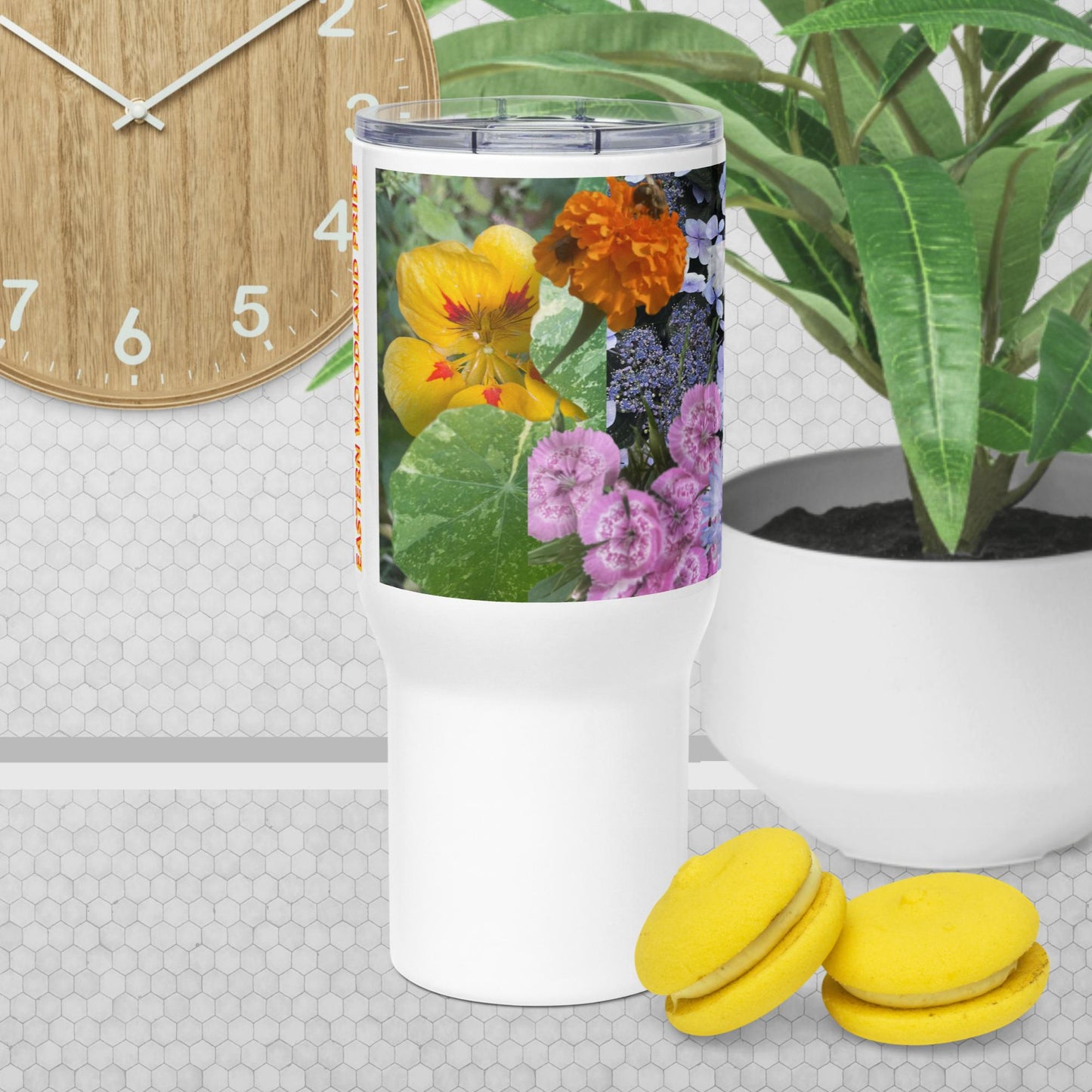 Indigenous Vibes Eastern Woodland Pride Travel Tumbler – 25oz, Durable