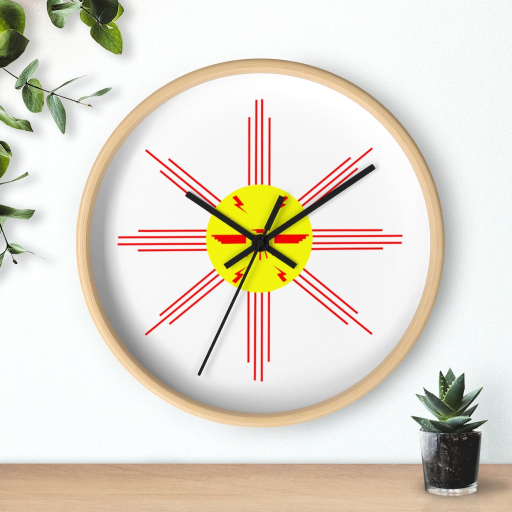 INDEDU Logo, Wall Clock