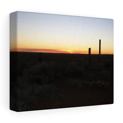Arizona Sunset on Stretched Canvas