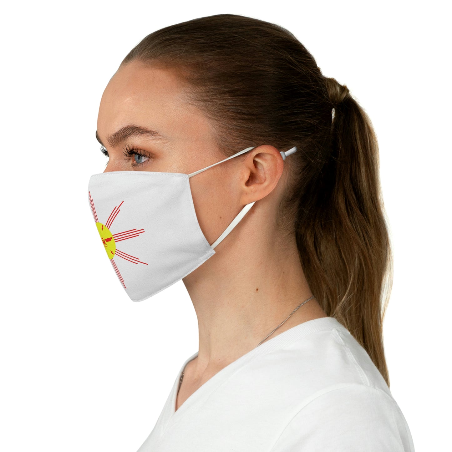 INDEDU Logo, Fabric Face Mask