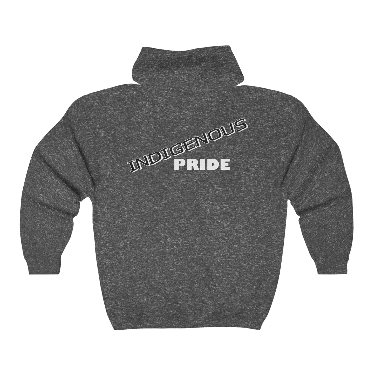INDEDU Logo Unisex Heavy Blend™ Full Zip Hooded Sweatshirt