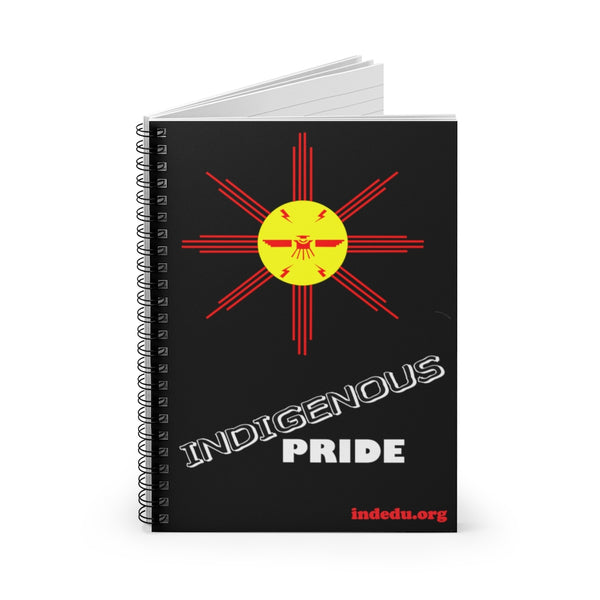 Indigenous Pride Spiral Notebook, Wide Ruled