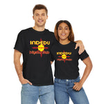 Unisex Heavy Cotton Tee, IndEdu Logo