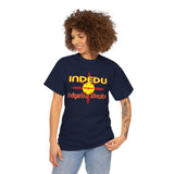 Unisex Heavy Cotton Tee, IndEdu Logo