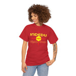 Unisex Heavy Cotton Tee, IndEdu Logo