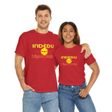 Unisex Heavy Cotton Tee, IndEdu Logo