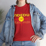 Unisex Heavy Cotton Tee, IndEdu Logo