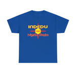 Unisex Heavy Cotton Tee, IndEdu Logo