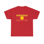 Unisex Heavy Cotton Tee, IndEdu Logo