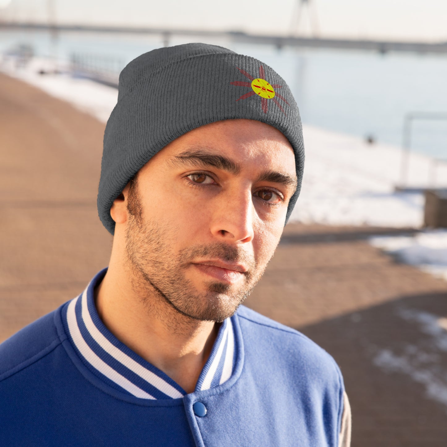 INDEDU Logo, Beanie