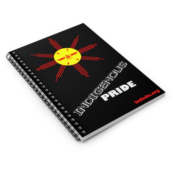 Indigenous Pride Spiral Notebook, Wide Ruled