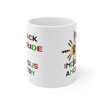 Mug (11oz), Black Indigenous Pride