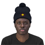 INDEDU Logo, Beanie w/Pom Pom