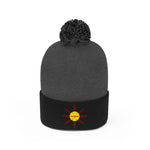 INDEDU Logo, Beanie w/Pom Pom