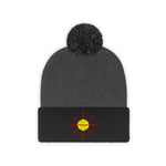 INDEDU Logo, Beanie w/Pom Pom